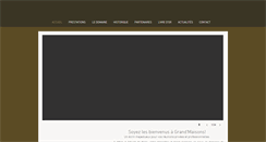 Desktop Screenshot of grandmaisons.com